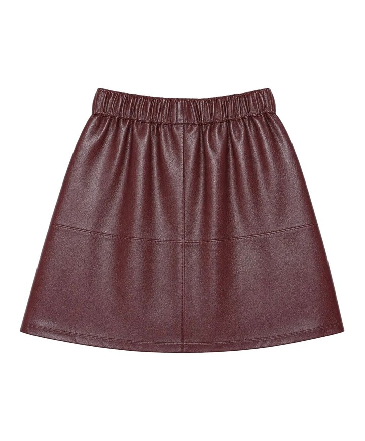 Meisjes rok bordeaux