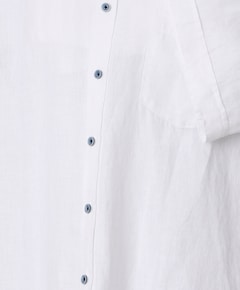 Heren overhemd korte mouw wit