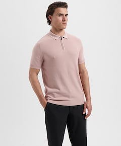Heren polo roze