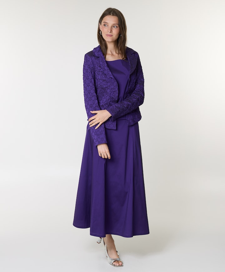 Dames blazer paars