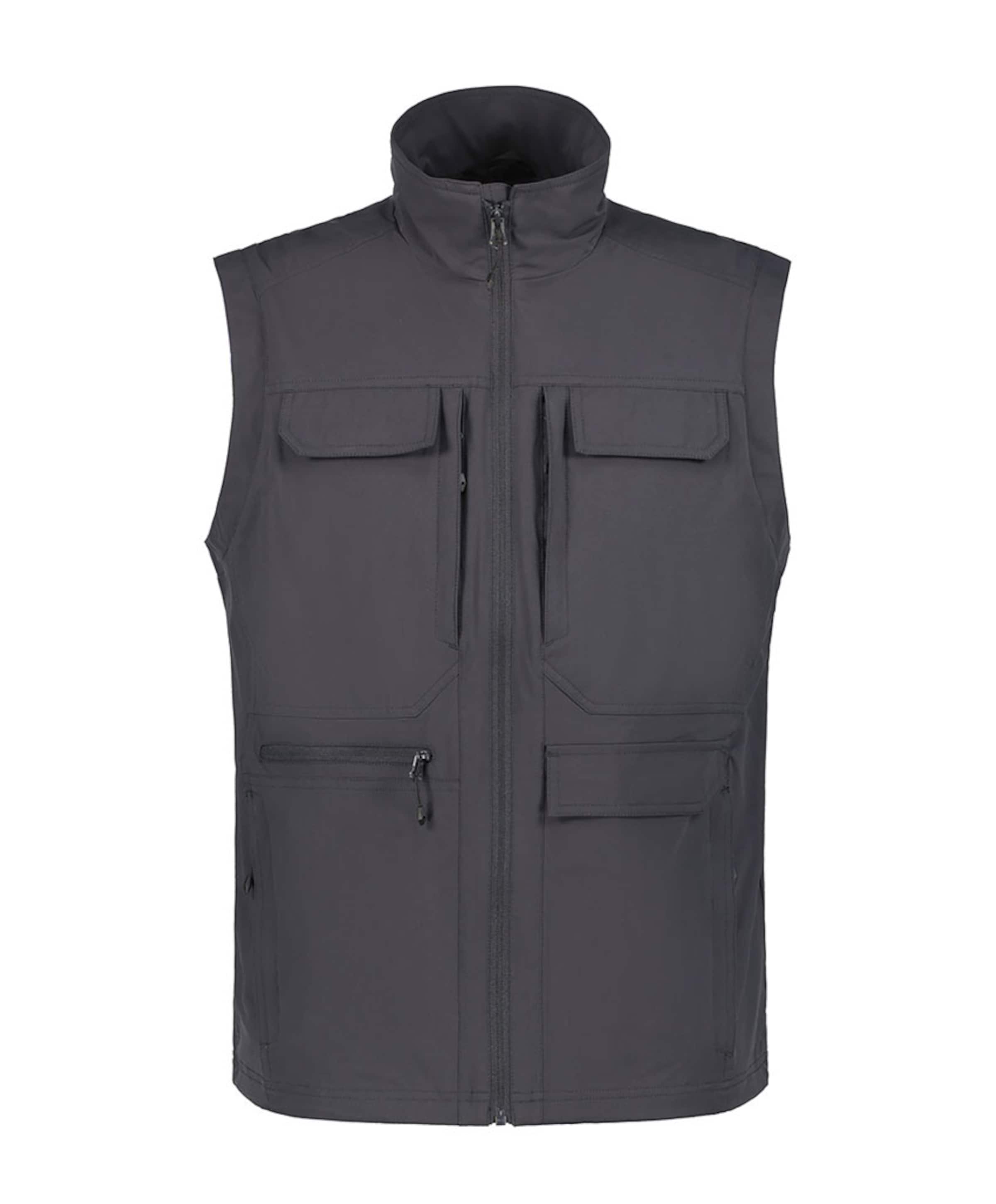 Heren bodywarmer grijs