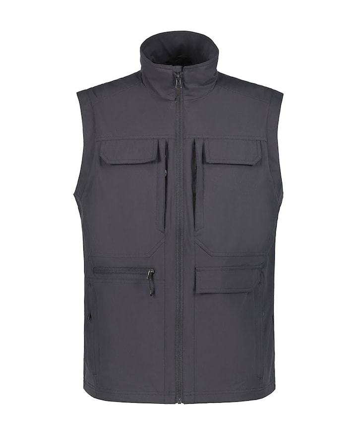 Heren bodywarmer grijs