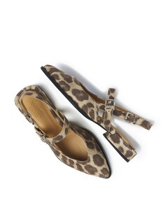 Jazz Valerie dames slingbacks bruin