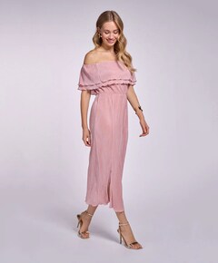 Dames jurk roze