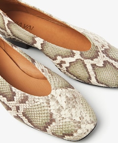 Lou Emmy dames ballerina's groen