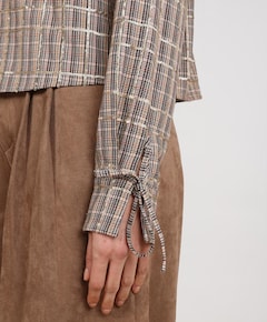 Dames blouse beige