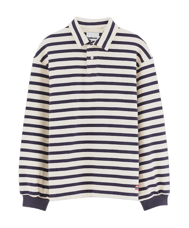 Jongens polo blauw