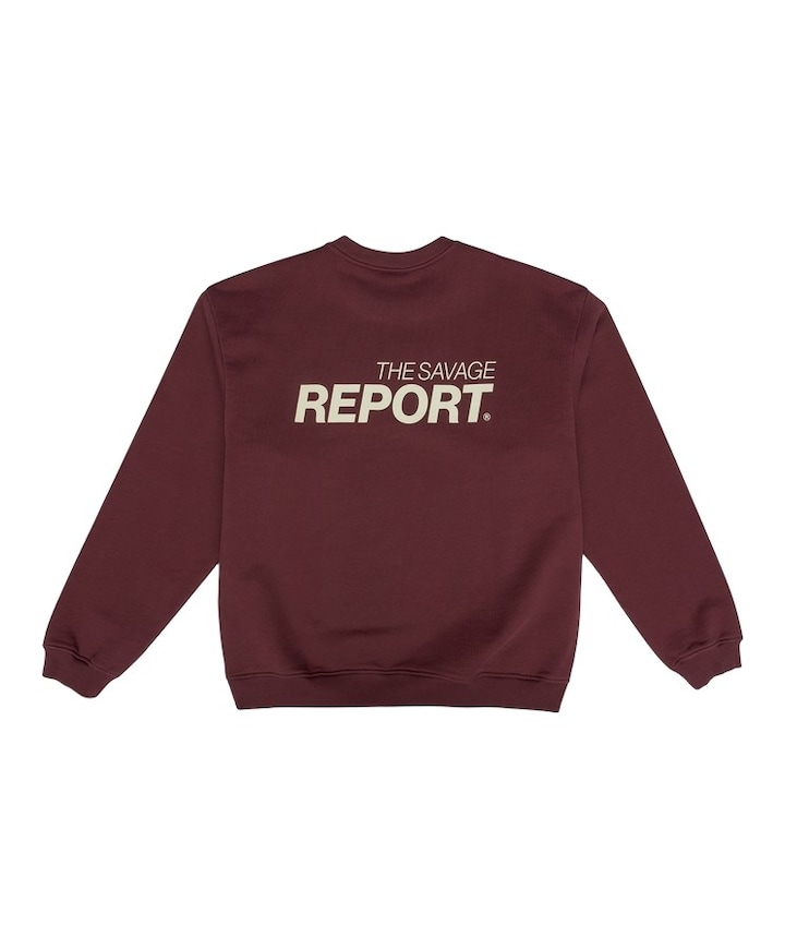 Heren sweater bordeaux