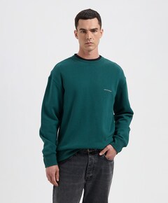 Heren sweater groen