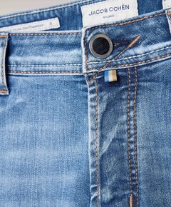 Bard Slim 5 pkt heren jeans blauw