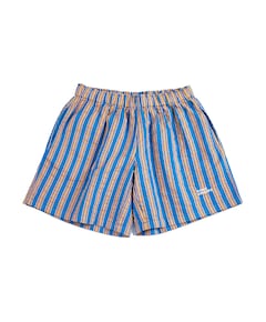 New Hairline denim bermuda shorts uniseks korte broek blauw