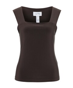 Dames top bruin
