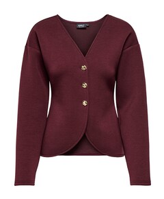 Dames vest bordeaux