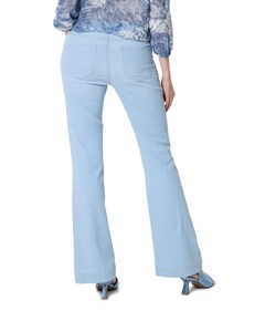 LENI FLARED POCKET dames jeans blauw