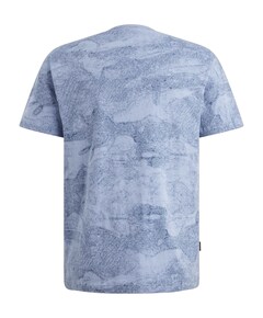Heren T-shirt blauw
