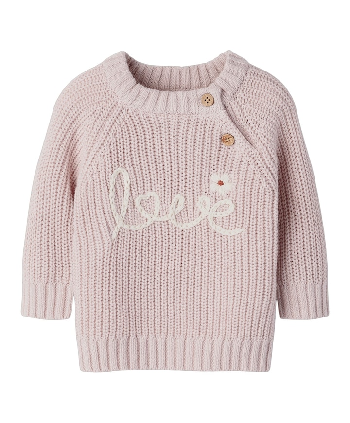 Meisjes trui roze