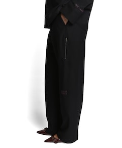 CUTSEAM dames broek zwart