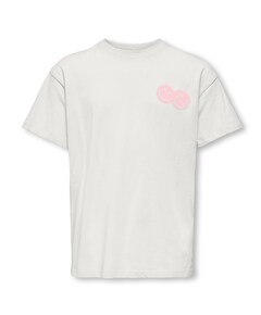 Meisjes t-shirt ecru