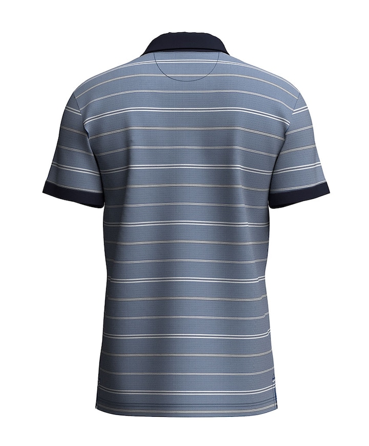 Heren polo blauw