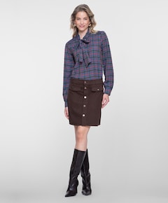 Dames rok bruin