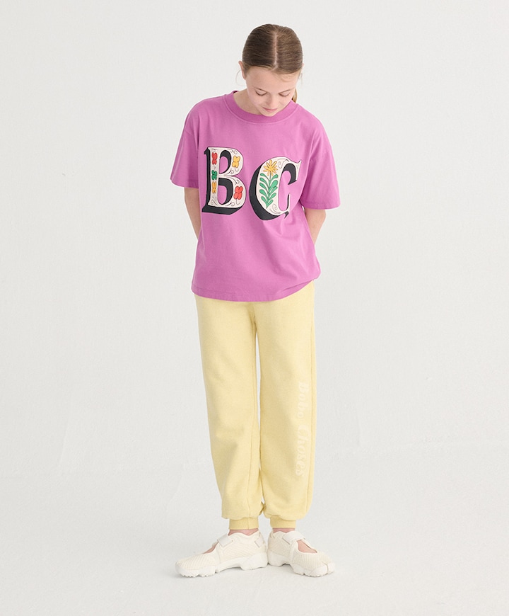 Uniseks t-shirt paars