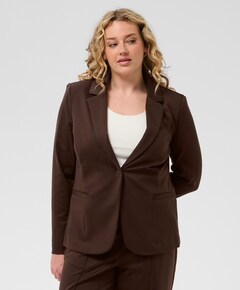 Dames blazer bruin