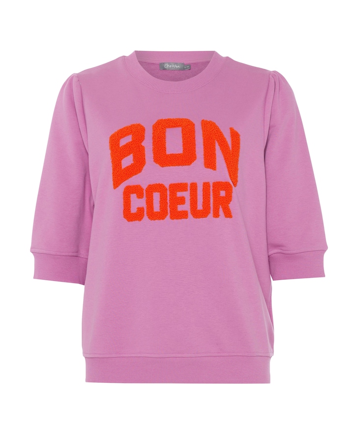 Dames sweater paars