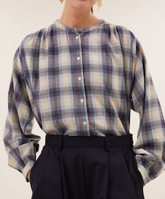 Dames blouse blauw