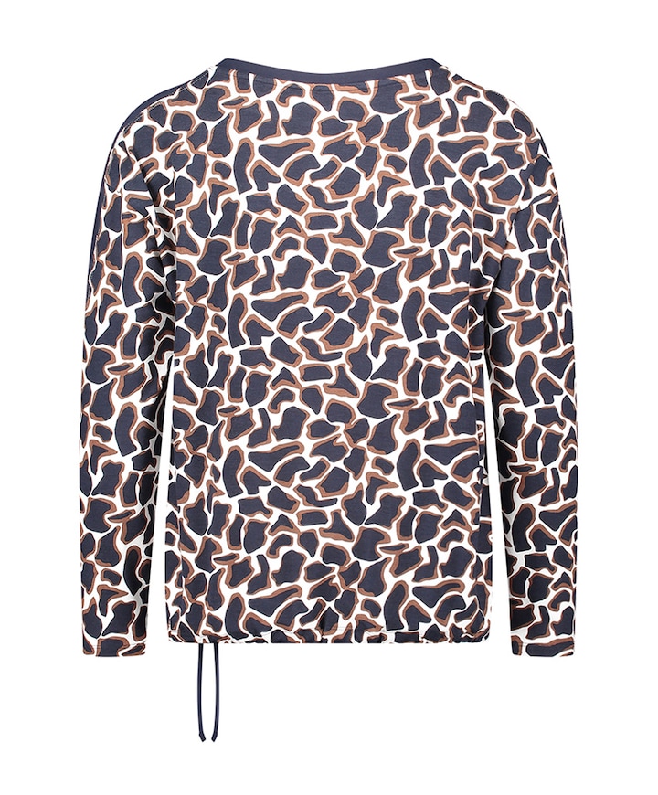 Dames longsleeve blauw