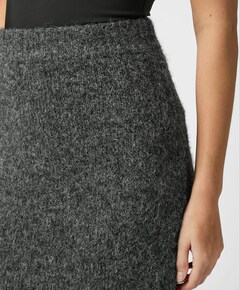 Dames rok grijs