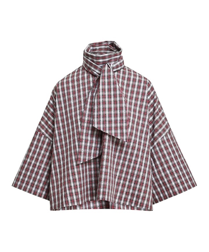 Dames blouse rood