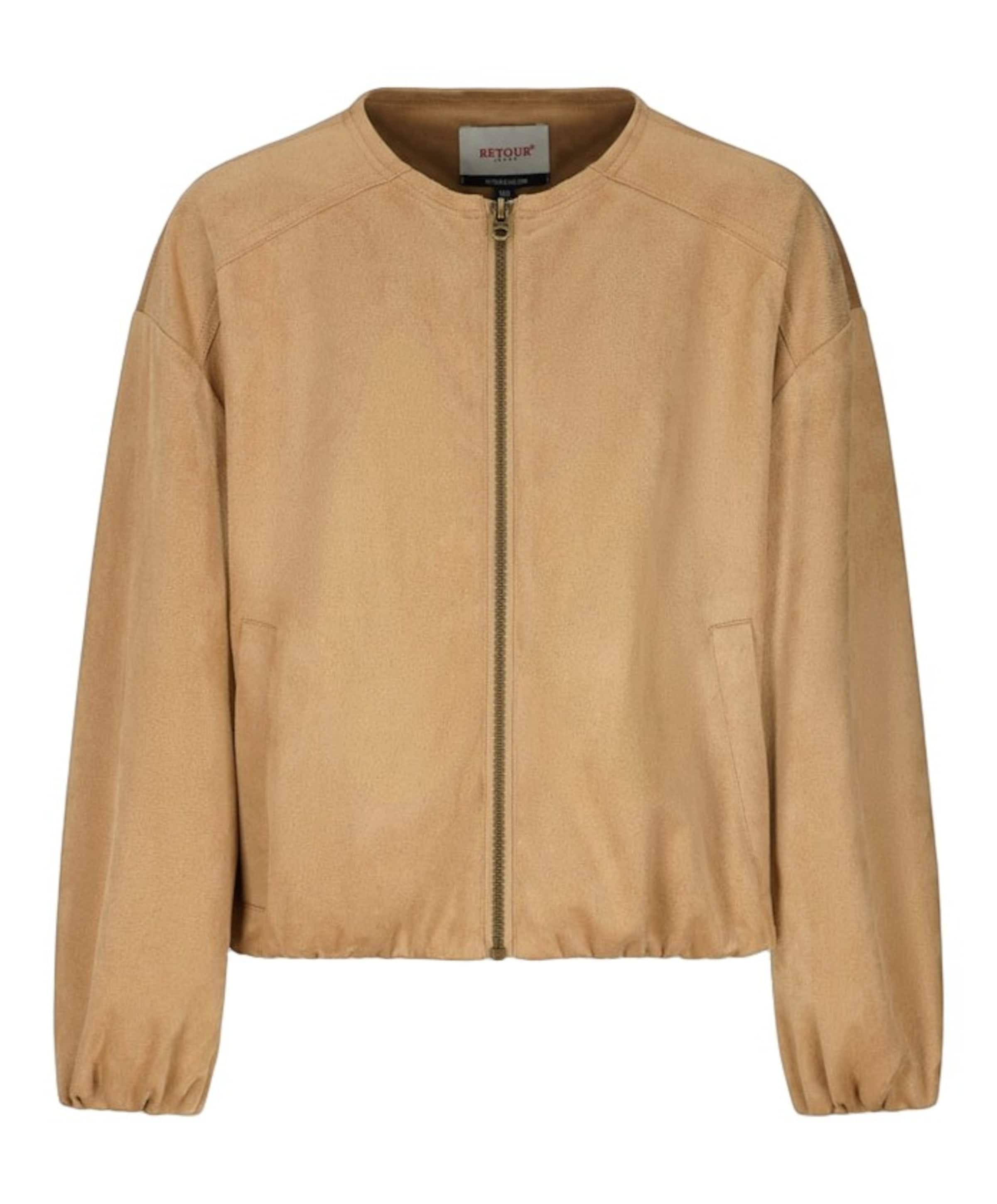 Meisjes vest beige