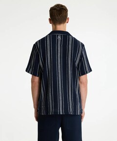 Heren overshirt blauw