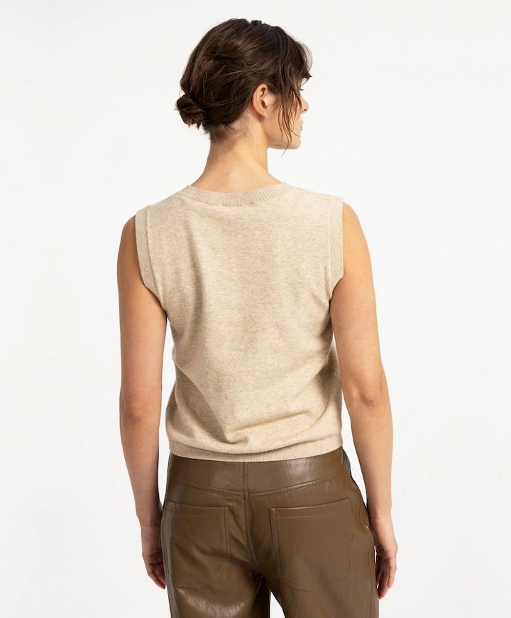 Dames spencer beige