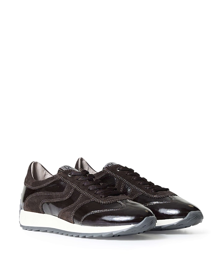 dames sneakers bruin