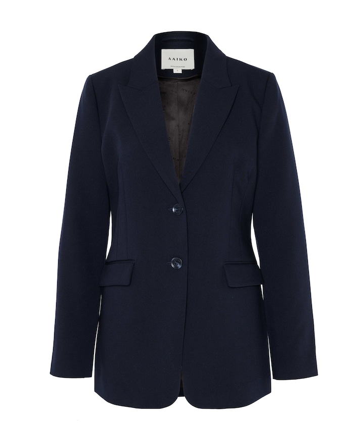 Dames blazer blauw