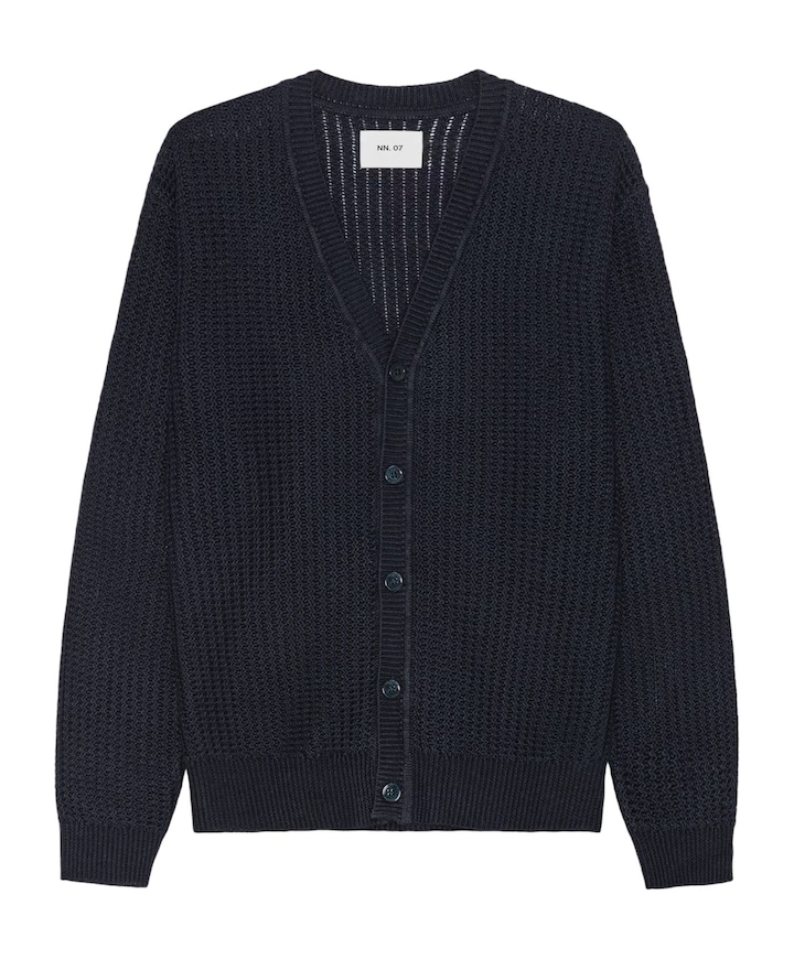 Heren vest blauw