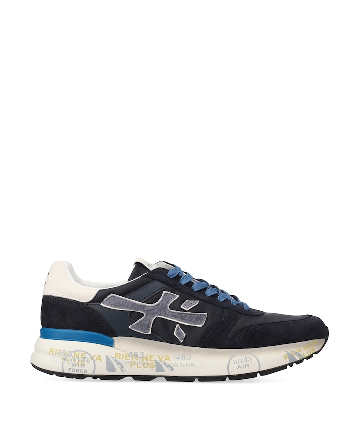 Mick heren sneakers blauw