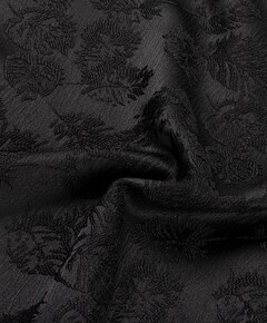 Heren overhemd lange mouw zwart