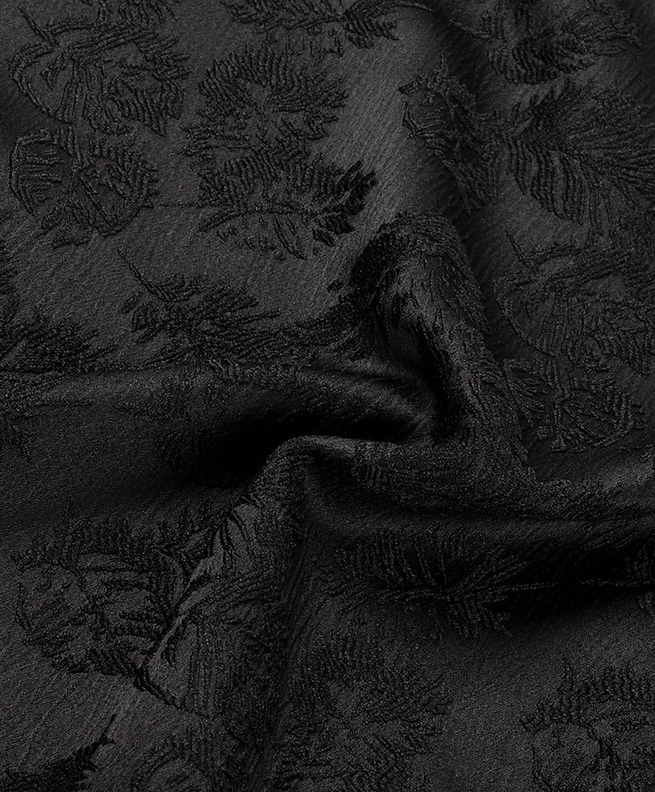 Heren overhemd lange mouw zwart