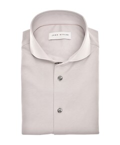 Overhemd lange mouw beige