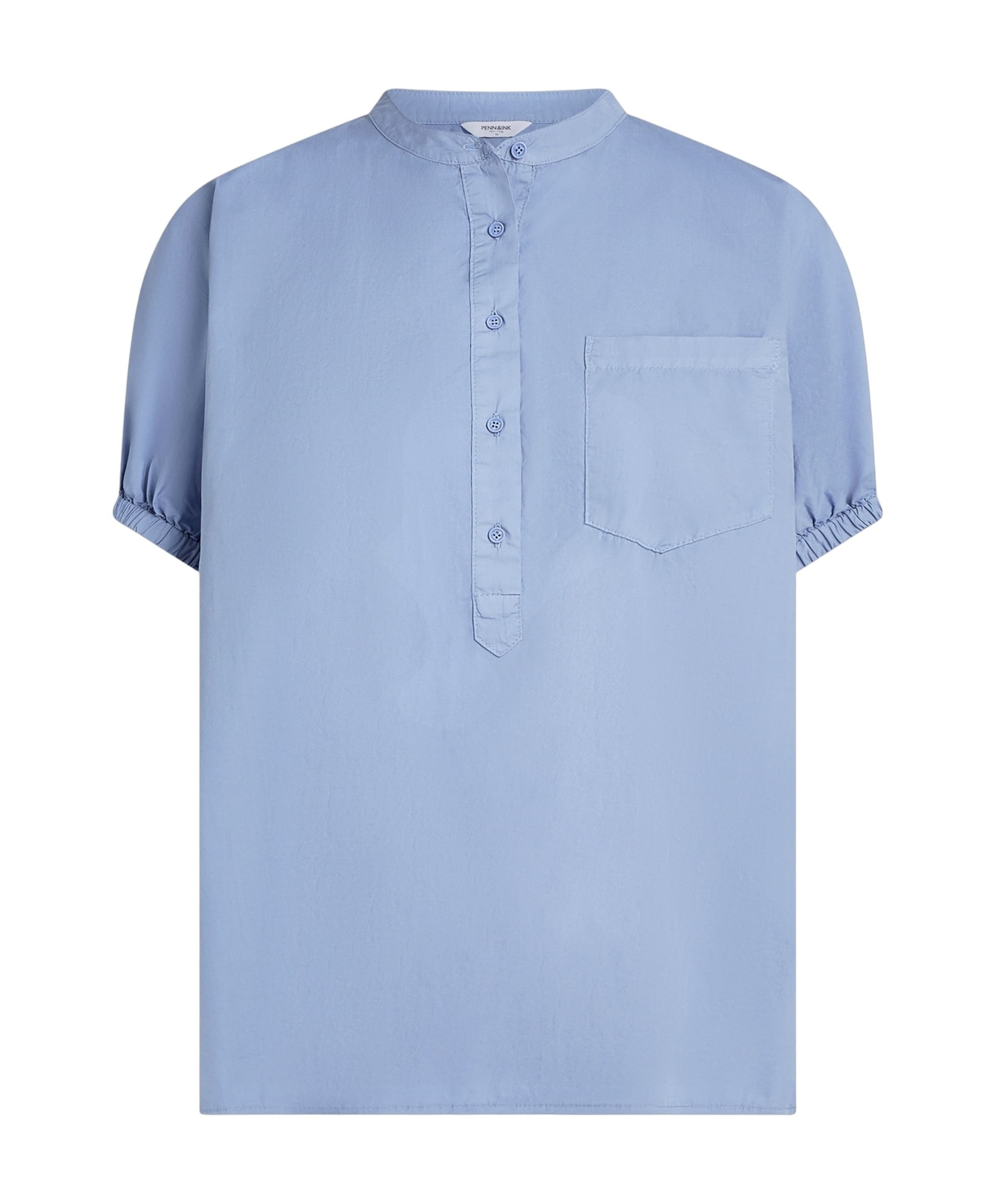 Dames blouse blauw