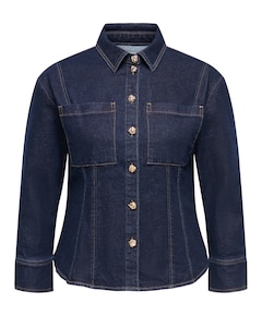 Dames blouse blauw