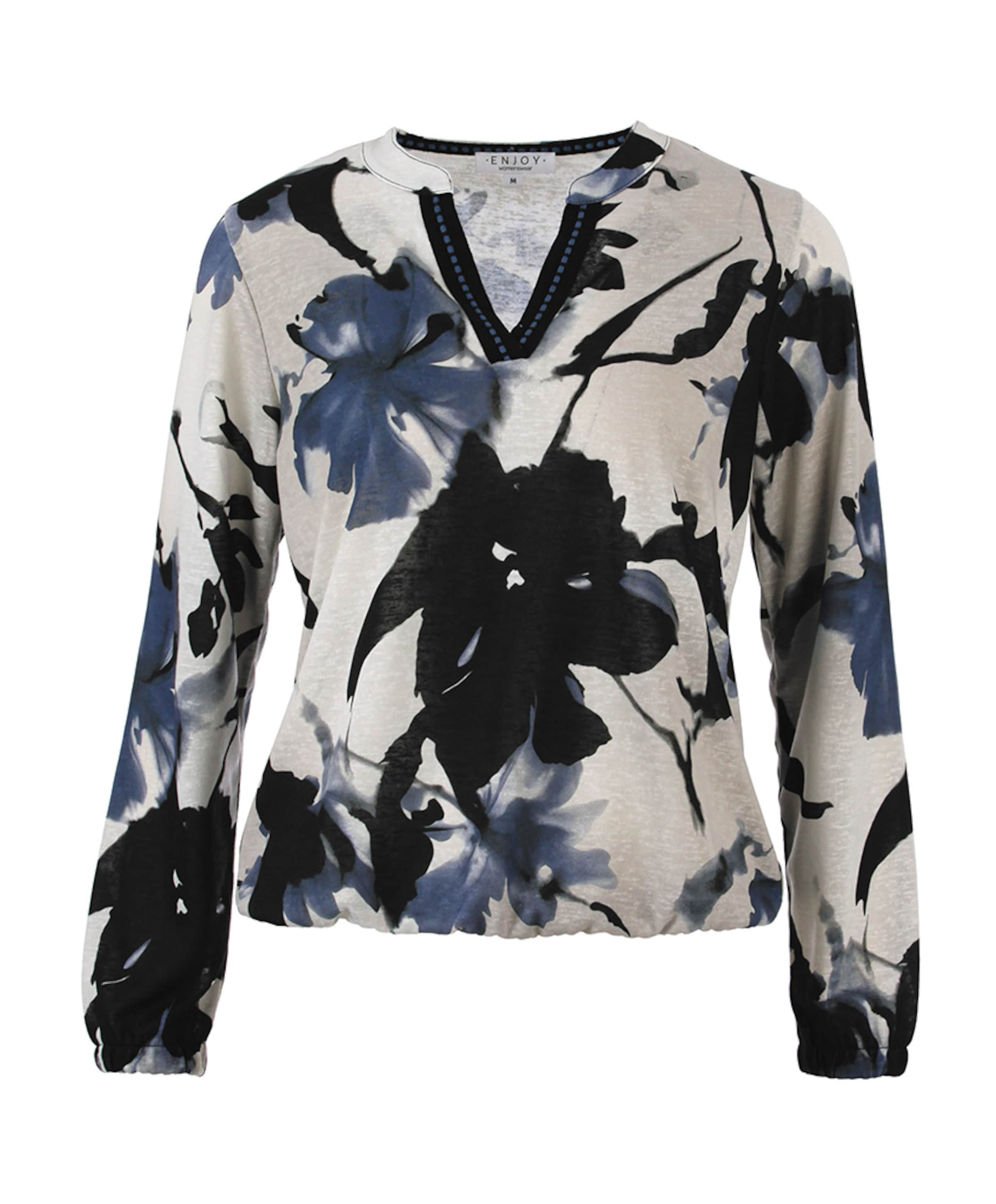 Dames longsleeve blauw