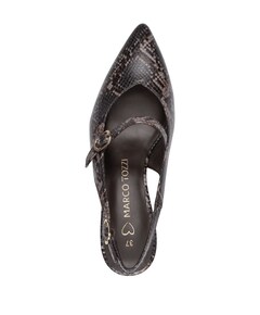 Women Sling dames sandalets bruin