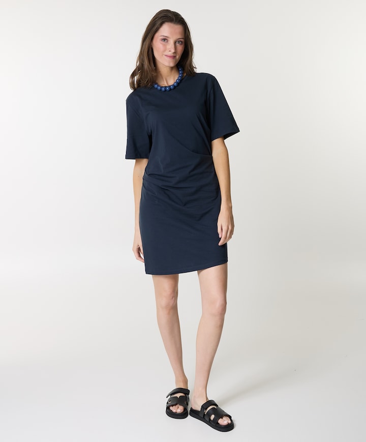 Dames jurk blauw