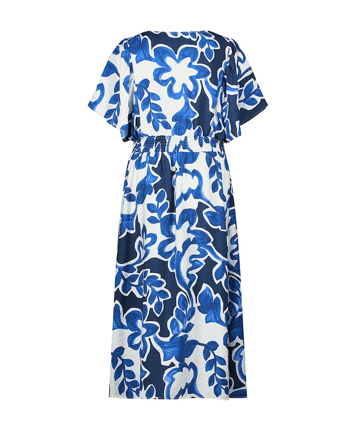 Dames jurk blauw