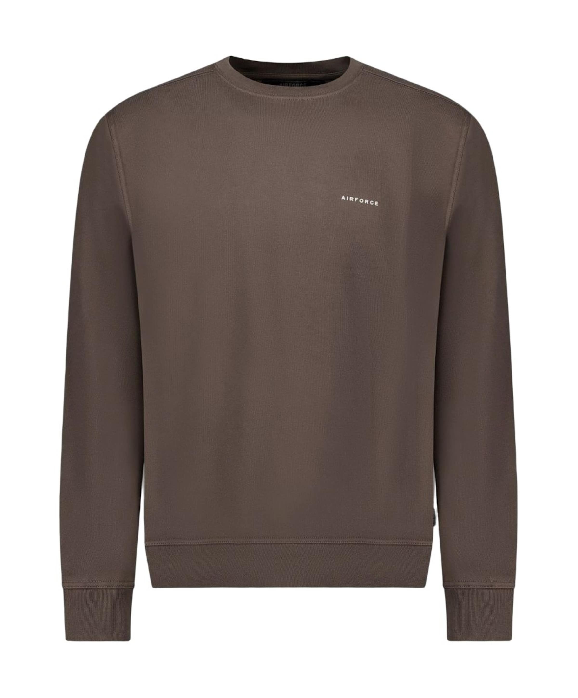 Heren sweater bruin