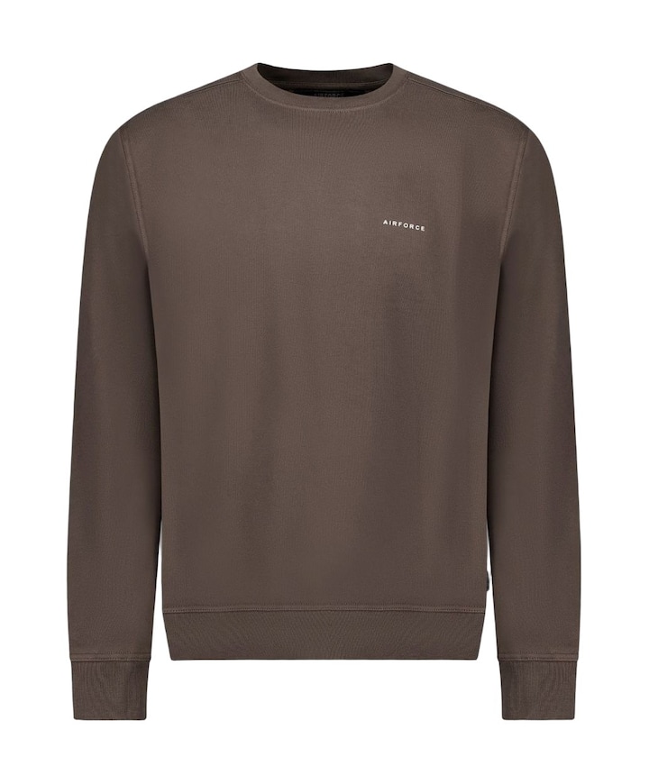 Heren sweater bruin