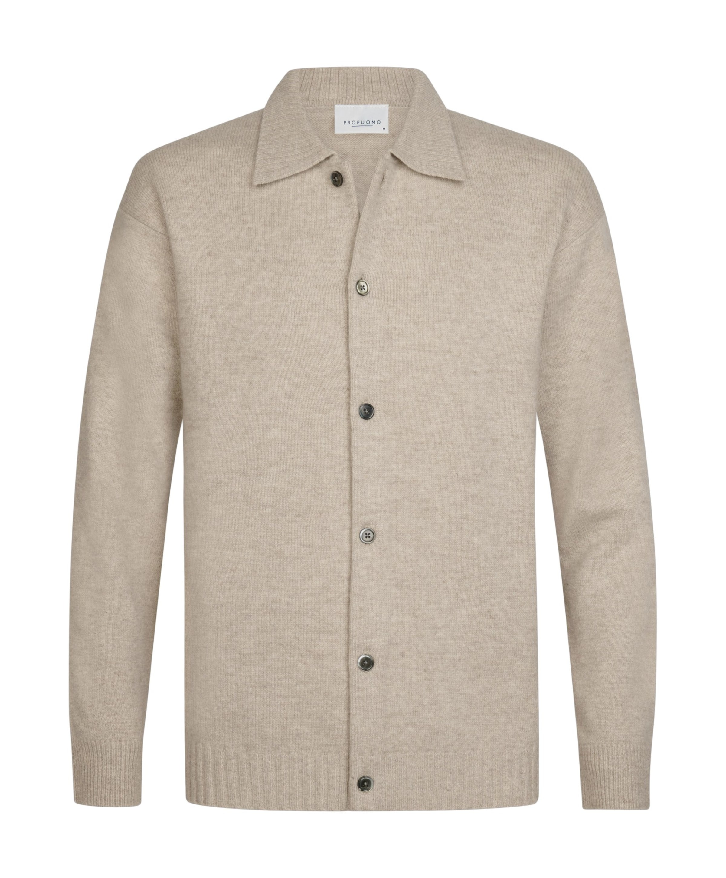 Heren vest beige